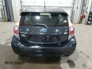 2012 Toyota Prius One with VIN JTDKDTB32C1525842, listed as a Copart auction lot 50575365 with 124,110 mi miles and Salvage Title. Bid and sale history available at DreamBid. Image 6.