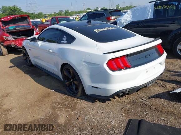 2023 Ford Mustang GT with VIN 1FA6P8CF6P5304456, listed as a IAAI auction lot 42407246 with 59,538 mi miles and . Bid and sale history available at DreamBid. Image 3.