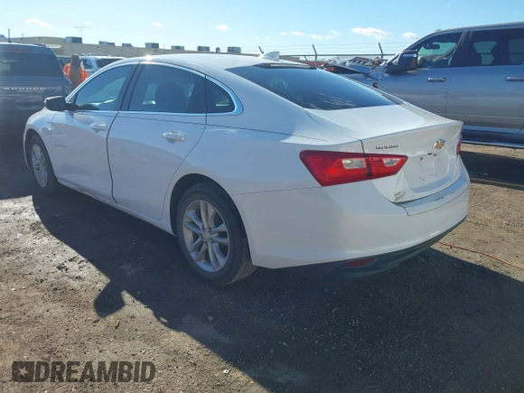 2016 Chevrolet Malibu LT with VIN 1G1ZE5ST8GF206020, listed as a IAAI auction lot 41031615 with 99,429 mi miles and . Bid and sale history available at carsss.com. Image 3.