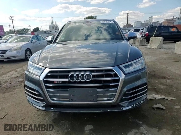 2019 Audi SQ5 Premium Plus with VIN WA1B4AFYXK2027241, listed as a Copart auction lot 72826554 with 70,140 mi miles and Salvage Title. Bid and sale history available at DreamBid. Image 12.