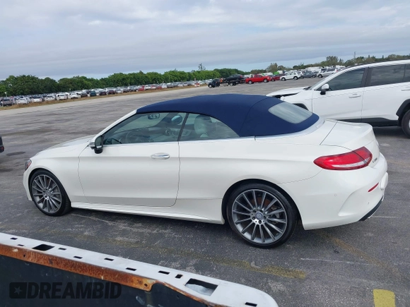 2017 Mercedes-Benz C 300 with VIN WDDWK4JB9HF565129, listed as a IAAI auction lot 41601904 with 57,966 mi miles and . Bid and sale history available at DreamBid. Image 14.