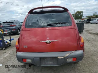 2001 Chrysler PT Cruiser with VIN 3C4FY4BB61T322834, listed as a Copart auction lot 71185164 with 182,733 mi miles and Salvage Title. Bid and sale history available at carsss.com. Image 6.