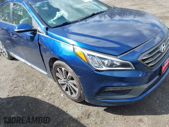 2017 Hyundai Sonata Sport with VIN 5NPE34AF3HH481285, listed as a IAAI auction lot 41950164 with 49,273 mi miles and . Bid and sale history available at DreamBid. Image 6.