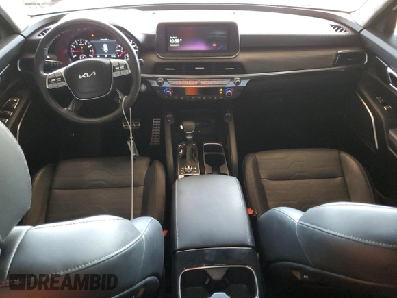 2022 Kia Telluride SX with VIN 5XYP5DHC4NG289407, listed as a Copart auction lot 52576465 with 27,139 mi miles and Salvage Title. Bid and sale history available at DreamBid. Image 8.