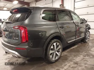 2021 Kia Telluride EX with VIN 5XYP3DHC9MG139717, listed as a IAAI auction lot 41629124 with 42,419 mi miles and . Bid and sale history available at DreamBid. Image 4.
