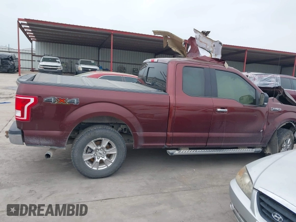 2016 Ford F-150 XLT with VIN 1FTEX1EP9GFD17294, listed as a IAAI auction lot 41905057 with 126,270 mi miles. Bid and sale history available at carsss.com. Image 14.