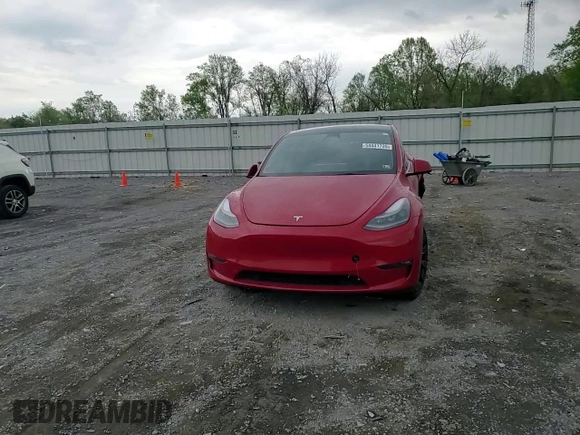 2023 Tesla Model Y Long Range z VIN 7SAYGAEE1PF690008, wystawiony jako Copart lot #54441735 z przebiegiem 38 291 mil mil oraz Szkody całkowita. Historia ofert i sprzedaży dostępna na DreamBid. Obrazek 13.