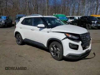 2023 Hyundai Venue SEL with VIN KMHRC8A30PU233378, listed as a Copart auction lot 53204885 with 16,570 mi miles and Salvage title. Bid and sale history available at DreamBid. Image 4.