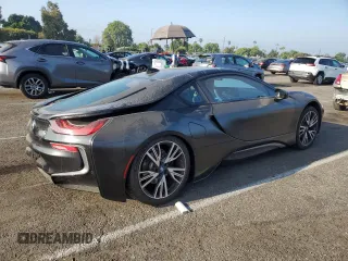 2017 BMW i8 z VIN WBY2Z2C35HV676554, wystawiony jako Copart lot #69516714 z przebiegiem 58 163 mil mil oraz Szkoda całkowita • Salvage title. Historia ofert i sprzedaży dostępna na DreamBid. Obrazek 3.