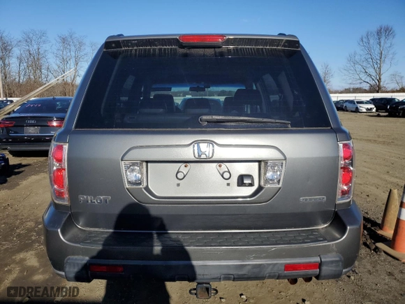2008 Honda Pilot EX-L with VIN 5FNYF18768B036457, listed as a Copart auction lot 82497854 with 169,999 mi miles and Clean Title. Bid and sale history available at carsss.com. Image 6.