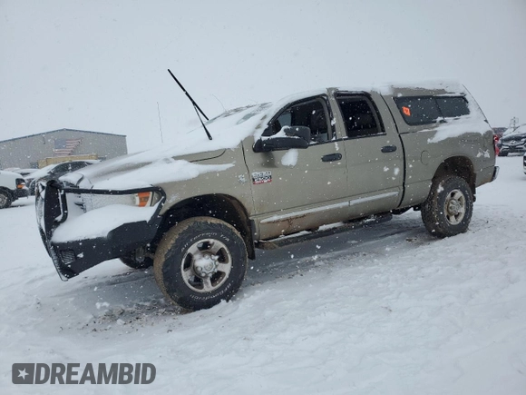 2009 Dodge Ram 2500 SLT with VIN 3D7KS28L59G536339, listed as a Copart auction lot 87849015 with 160,007 mi miles and Salvage Title. Bid and sale history available at carsss.com. Image 1.