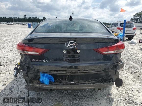 2017 Hyundai Elantra SE with VIN 5NPD84LF7HH173790, listed as a Copart auction lot 65686685 with 100,876 mi miles and Clean title. Bid and sale history available at DreamBid. Image 6.