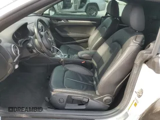 2015 Audi A3 1.8T Premium with VIN WAU6CLFF2F1135804, listed as a Copart auction lot 50355095 with 54,365 mi miles and Salvage Title. Bid and sale history available at carsss.com. Image 7.