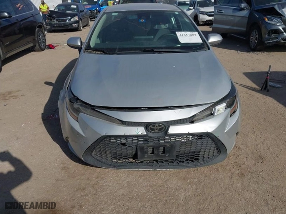 2021 Toyota Corolla LE with VIN 5YFEPMAE0MP206742, listed as a IAAI auction lot 41417887 with 112,426 mi miles. Bid and sale history available at carsss.com. Image 6.