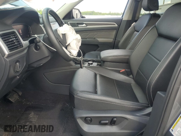 2023 Volkswagen Atlas SE with VIN 1V2HR2CA8PC547047, listed as a Copart auction lot 64255065 with 29,394 mi miles and Salvage title. Bid and sale history available at DreamBid. Image 7.