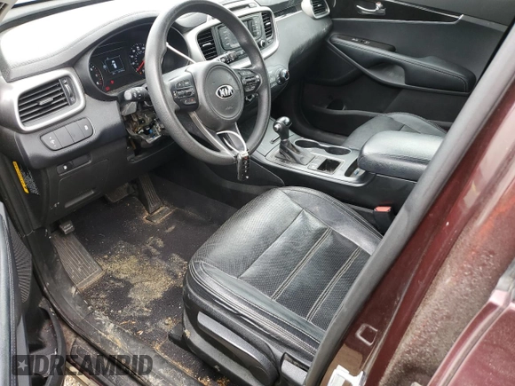 2016 Kia Sorento LX with VIN 5XYPG4A34GG181649, listed as a Copart auction lot 46247775 with 147,193 mi miles and Salvage Title. Bid and sale history available at carsss.com. Image 7.