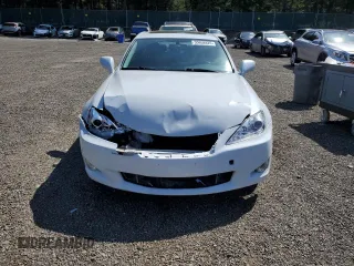 2008 Lexus IS 250 with VIN JTHCK262782023852, listed as a Copart auction lot 55658825 with 160,506 mi miles and Salvage Title. Bid and sale history available at carsss.com. Image 5.
