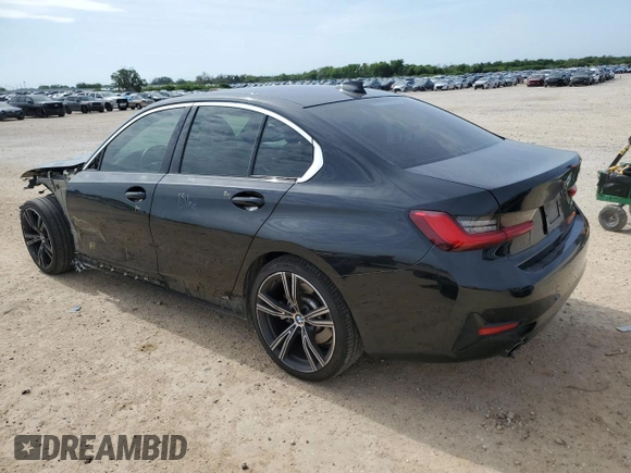 2021 BMW 3 Series 330i с VIN 3MW5R1J01M8B98838, выставлен на аукционе Copart как лот 56878795 с пробегом 62 607 миль миль и Списание • Salvage title. История ставок и продаж доступна на DreamBid. Изображение 2.