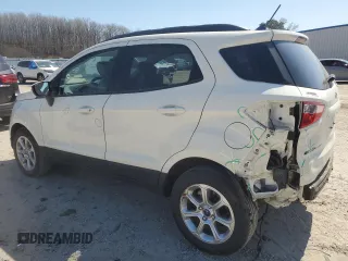 2021 Ford EcoSport SE with VIN MAJ3S2GE1MC437827, listed as a Copart auction lot 50764635 with 27,137 mi miles and Salvage Title. Bid and sale history available at DreamBid. Image 2.