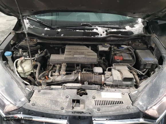 2021 Honda CR-V LX with VIN 2HKRW2H20MH215281, listed as a Copart auction lot 43356155 with 73,417 mi miles and Salvage Title. Bid and sale history available at carsss.com. Image 12.