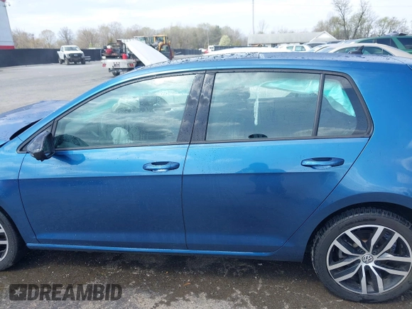 2017 Volkswagen Golf S with VIN 3VW217AU9HM037828, listed as a IAAI auction lot 41930836 with 93,602 mi miles and . Bid and sale history available at DreamBid. Image 14.