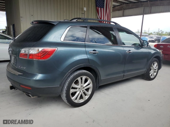 2011 Mazda CX-9 Grand Touring with VIN JM3TB2DA2B0302292, listed as a Copart auction lot 51017285 with 129,035 mi miles and Salvage Title. Bid and sale history available at carsss.com. Image 3.