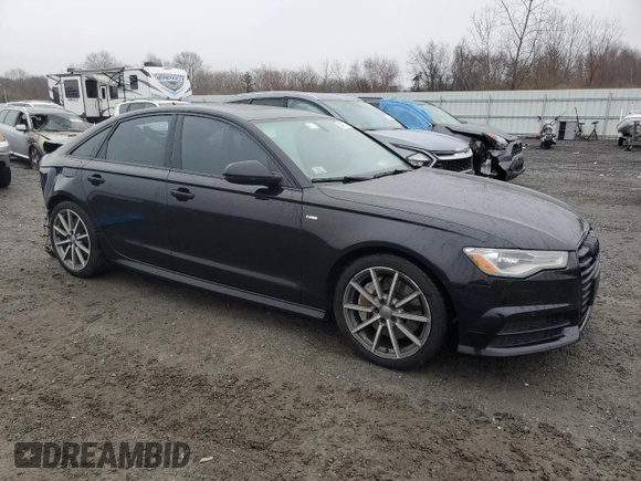 2018 Audi A6 Premium with VIN WAUF8AFC0JN092593, listed as a Copart auction lot 84403124 with 98,683 mi miles and Salvage Title. Bid and sale history available at carsss.com. Image 4.