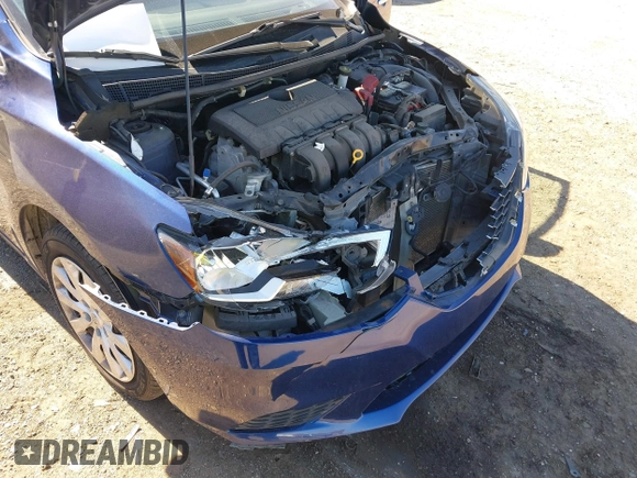 2017 Nissan Sentra S with VIN 3N1AB7AP7HY240640, listed as a IAAI auction lot 41753586 with 93,586 mi miles and . Bid and sale history available at carsss.com. Image 12.