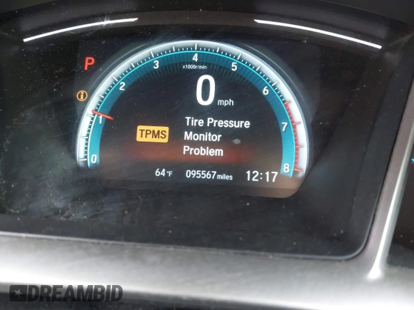 2017 Honda Civic EX-L с VIN 19XFC1F76HE012085, выставлен на аукционе IAAI как лот 42332619 с пробегом 95 567 миль миль и . История ставок и продаж доступна на DreamBid. Изображение 15.