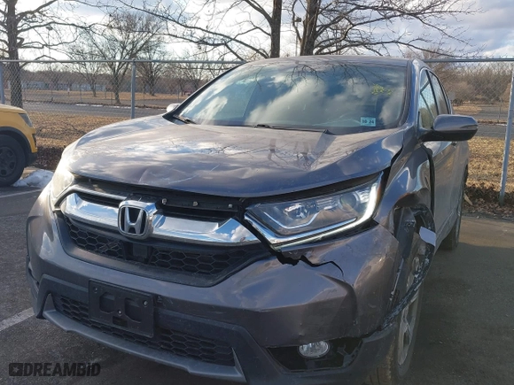 2019 Honda CR-V EX-L with VIN 7FARW2H82KE054744, listed as a IAAI auction lot 41443194 with 24,403 mi miles. Bid and sale history available at carsss.com. Image 6.