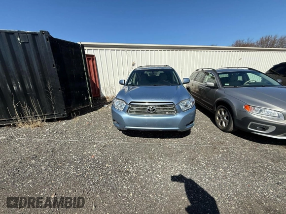 2008 Toyota Highlander Hybrid with VIN JTEEW41A782005632, listed as a Copart auction lot 50327245 with 394,338 mi miles and Clean Title. Bid and sale history available at carsss.com. Image 4.