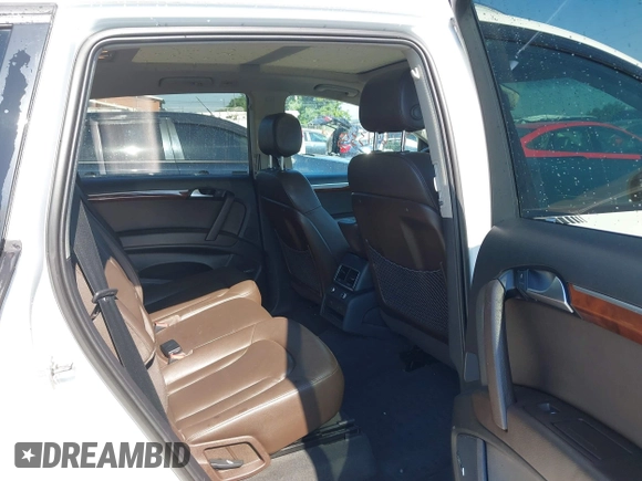 2011 Audi Q7 Premium Plus with VIN WA1LMAFE6BD003047, listed as a IAAI auction lot 42641335 with 213,023 mi miles and . Bid and sale history available at DreamBid. Image 8.