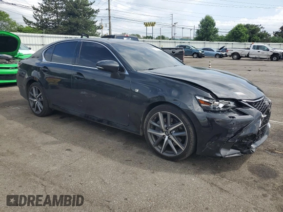 2016 Lexus GS 350 with VIN JTHCZ1BL9GA002297, listed as a Copart auction lot 52573194 with 134,876 mi miles and Salvage Title. Bid and sale history available at carsss.com. Image 4.