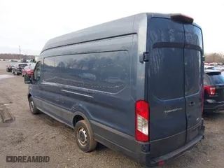 2023 Ford Transit Cargo Van with VIN 1FTBR3X86PKA19968, listed as a IAAI auction lot 41587524 with 44,987 mi miles. Bid and sale history available at carsss.com. Image 3.