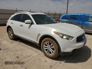 2010 Infiniti FX with VIN JN8AS1MU7AM801086, listed as a Copart auction lot 51745085 with 105,162 mi miles and Clean title. Bid and sale history available at DreamBid. Image 4.