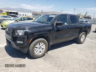 2022 Nissan Frontier SV with VIN 1N6ED1EJ0NN689899, listed as a Copart auction lot 66348834 with 31,982 mi miles and Salvage Title. Bid and sale history available at carsss.com. Image 1.