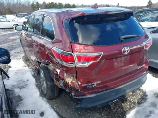 2014 Toyota Highlander Limited with VIN 5TDDKRFH1ES012322, listed as a IAAI auction lot 41430818 with 128,541 mi miles. Bid and sale history available at carsss.com. Image 3.