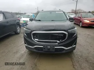 2018 GMC Terrain SLT with VIN 3GKALVEV7JL357813, listed as a Copart auction lot 80859704 with 97,437 mi miles and Salvage Title. Bid and sale history available at carsss.com. Image 12.