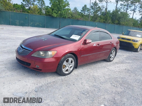 2005 Acura RL z VIN JH4KB165X5C019378, wystawiony jako IAAI lot #42208293 z przebiegiem 177 933 mil mil oraz . Historia ofert i sprzedaży dostępna na DreamBid. Obrazek 2.