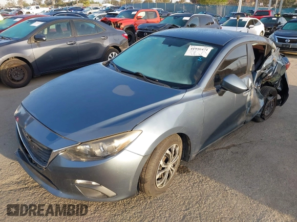 2015 Mazda 3 i Sport with VIN 3MZBM1U75FM145709, listed as a IAAI auction lot 41950471 with 124,407 mi miles and . Bid and sale history available at carsss.com. Image 22.