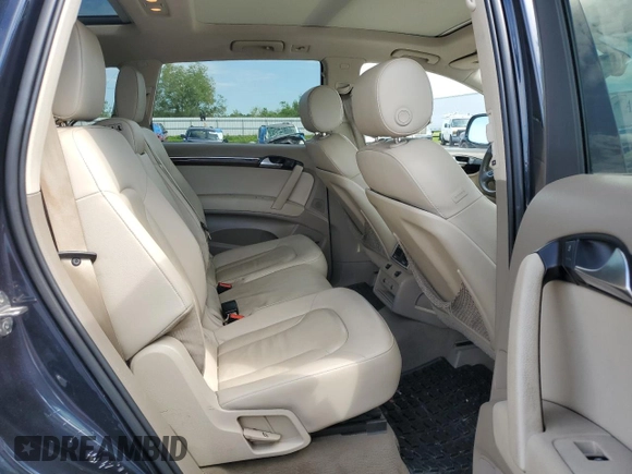 2012 Audi Q7 Premium Plus with VIN WA1LGAFE6CD000593, listed as a Copart auction lot 56414825 with 163,210 mi miles and Clean title. Bid and sale history available at DreamBid. Image 11.