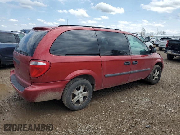 2006 Dodge Grand Caravan SE with VIN 1D4GP24RX6B672811, listed as a Copart auction lot 55398985 with 218,803 mi miles and Clean Title. Bid and sale history available at DreamBid. Image 3.