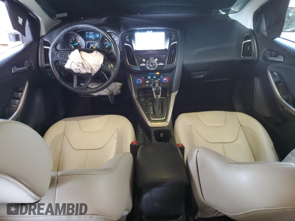 2018 Ford Focus Titanium with VIN 1FADP3N25JL242748, listed as a Copart auction lot 62106155 with 152,766 mi miles and Salvage title. Bid and sale history available at DreamBid. Image 8.