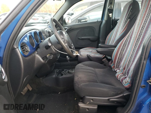 2005 Chrysler PT Cruiser with VIN 3C4FY48B85T560083, listed as a Copart auction lot 79838694 with 97,642 mi miles and Salvage Title. Bid and sale history available at DreamBid. Image 7.