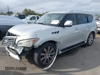 2014 Infiniti QX80 z VIN JN8AZ2NE0E9063701, wystawiony jako IAAI lot #41891388 z przebiegiem 178 249 mil mil oraz . Historia ofert i sprzedaży dostępna na DreamBid. Obrazek 17.