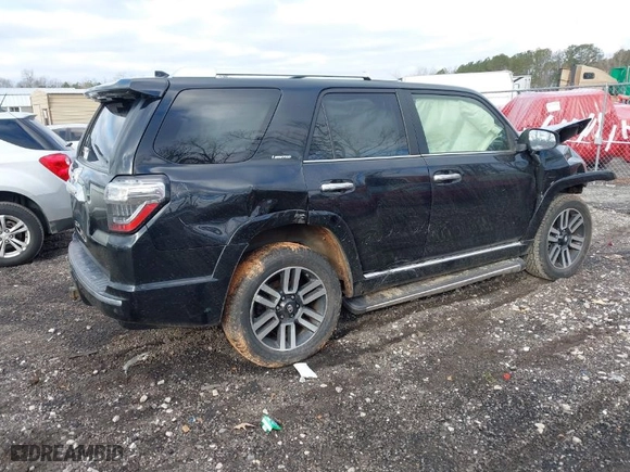 2016 Toyota 4Runner Limited with VIN JTEBU5JR0G5318636, listed as a IAAI auction lot 41589728 with 126,534 mi miles. Bid and sale history available at carsss.com. Image 4.