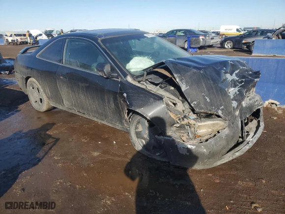 2002 Honda Accord Cpe EX w/Leather with VIN 1HGCG22502A032801, listed as a Copart auction lot 42822745 with NaN miles and Salvage Title. Bid and sale history available at carsss.com. Image 4.