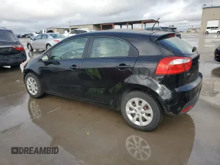 2012 Kia Rio LX with VIN KNADM5A36C6017394, listed as a Copart auction lot 86751824 with 121,126 mi miles and Clean Title. Bid and sale history available at DreamBid. Image 2.