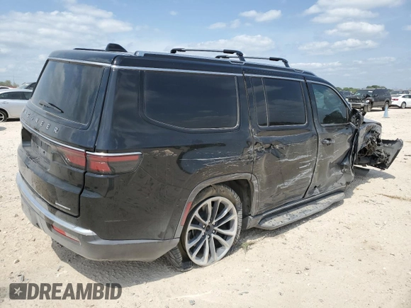 2022 Jeep Wagoneer Series II with VIN 1C4SJUBT1NS147394, listed as a Copart auction lot 53408105 with 39,214 mi miles and Salvage title. Bid and sale history available at DreamBid. Image 3.