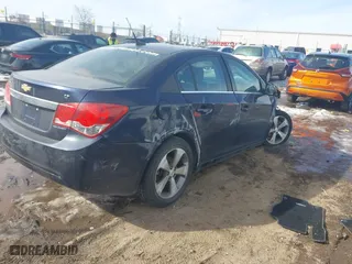 2011 Chevrolet Cruze LT w/2LT with VIN 1G1PG5S93B7215023, listed as a IAAI auction lot 41654819 with 124,443 mi miles. Bid and sale history available at carsss.com. Image 4.